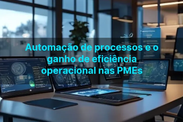 Automação de processos e o ganho de eficiência operacional nas PMEs