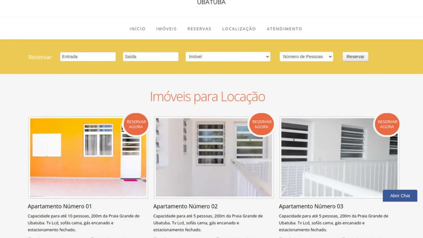 Aluguéis Ubatuba