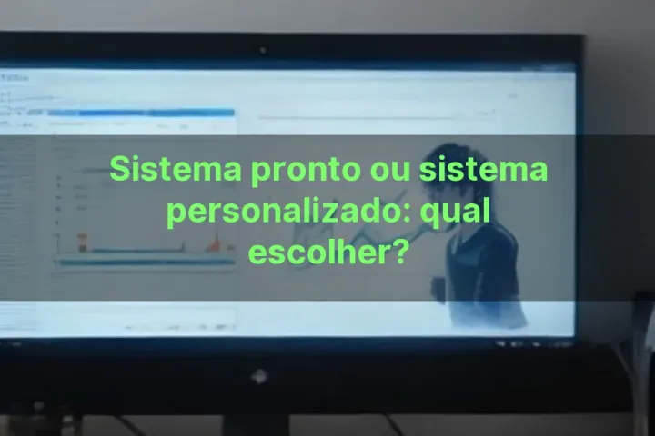 Sistema pronto ou sistema personalizado: qual escolher?