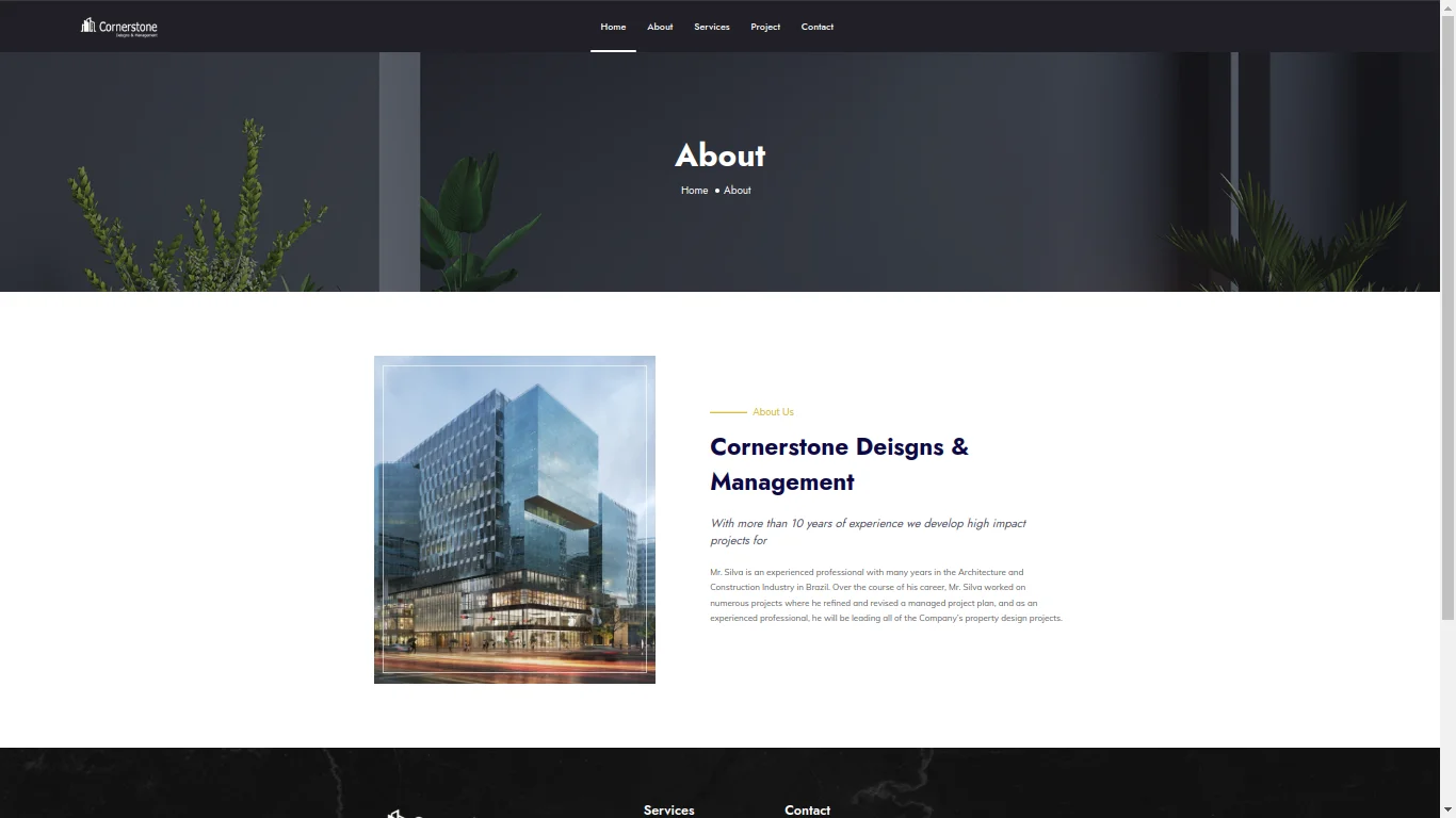 Cornerstone Deisgns & Management