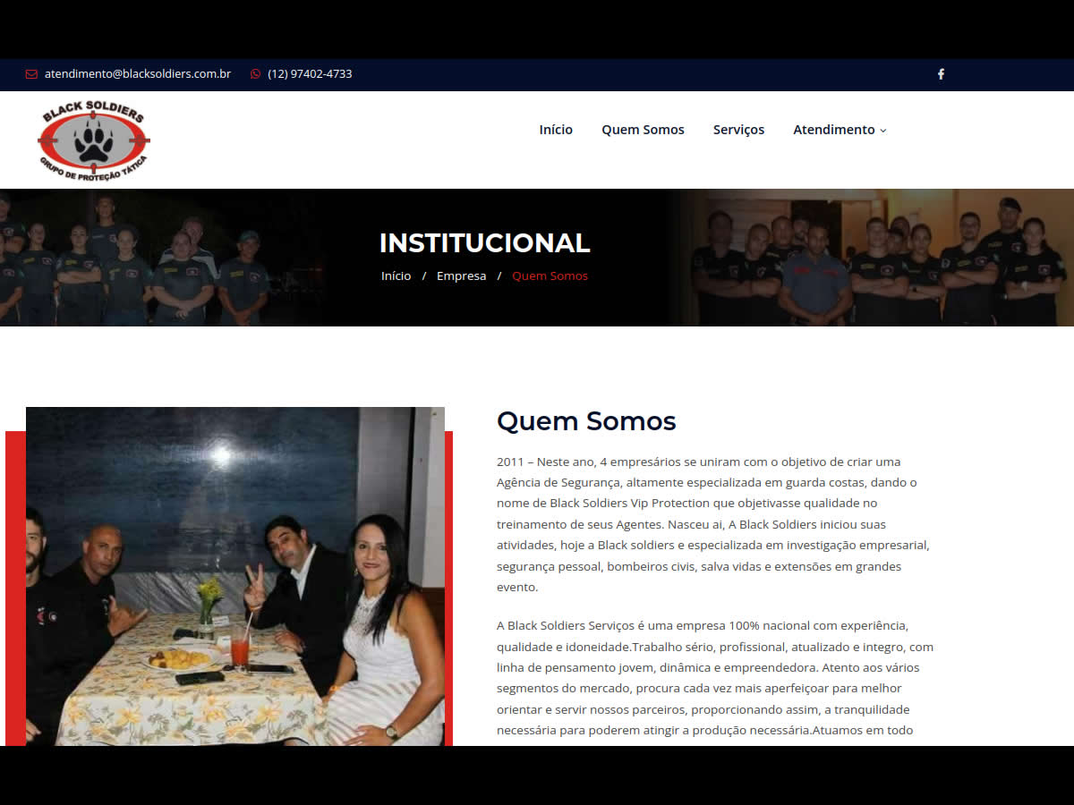 Black Soldiers Serviços